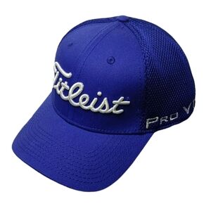 Titleist Tour Sports Mesh Golf Cap Royal/White‎ XL